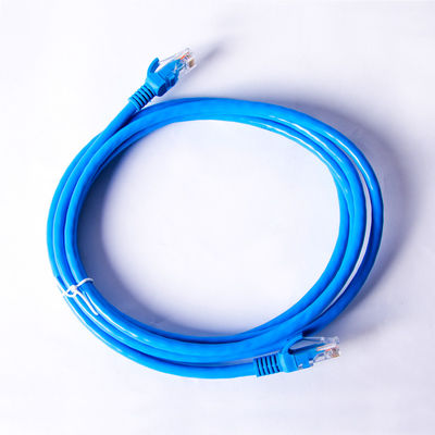 سیم پچ سیم 1.5E Ethernet Lan Cable Blue CCA Cat6 UTP
